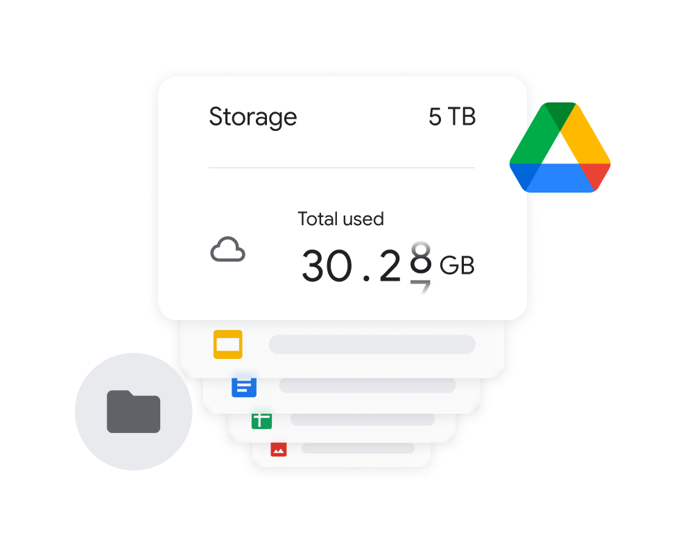 Store in Google Drive